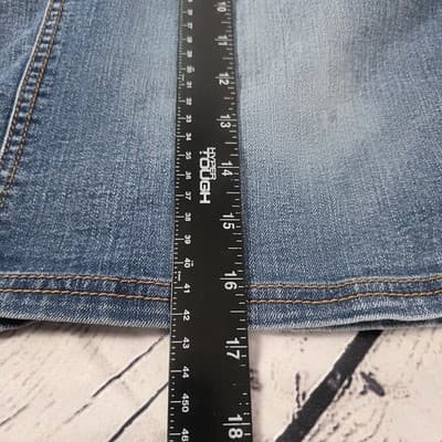 Bit Bridle Women's Sz 8 Blue Denim Mini Skirt - Thumbnail 8