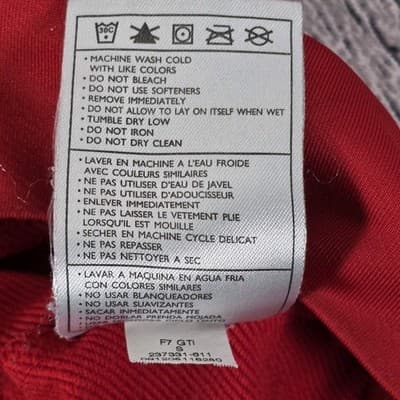 Nike Kids Small (4-6) Red Embroidered Pullover - Thumbnail 6