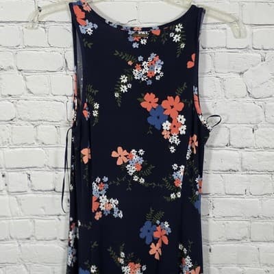 Michael Michael Kors Floral-Print Slip Dress, Size Medium - Thumbnail 8