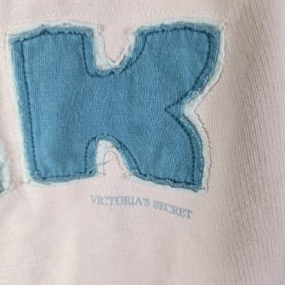 Vtg Victorias Secret Pink Women's Medium Cropped Capri Lounge Pants - Thumbnail 7