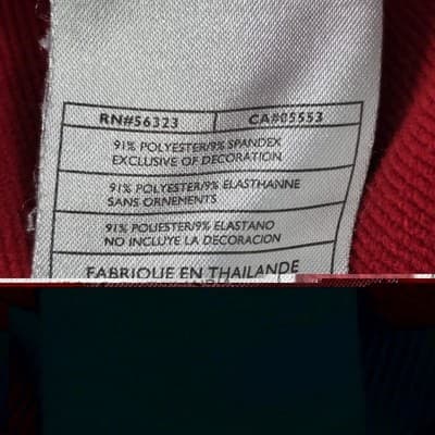 Nike Kids Small (4-6) Red Embroidered Pullover - Thumbnail 4