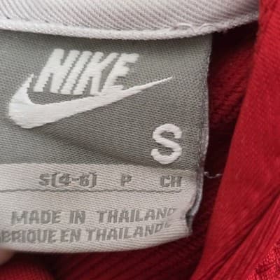 Nike Kids Small (4-6) Red Embroidered Pullover - Thumbnail 3