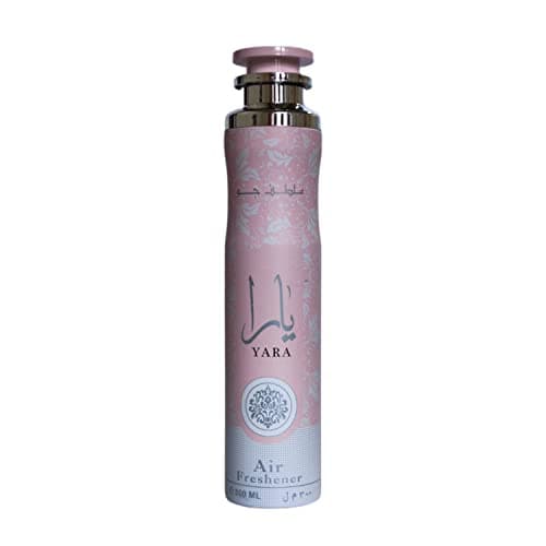 Yara Air Freshener 300ML (10.1 OZ) by Lattafa | a Refreshing Citrus & Floral Air Freshener with a Musky Lasting Finish