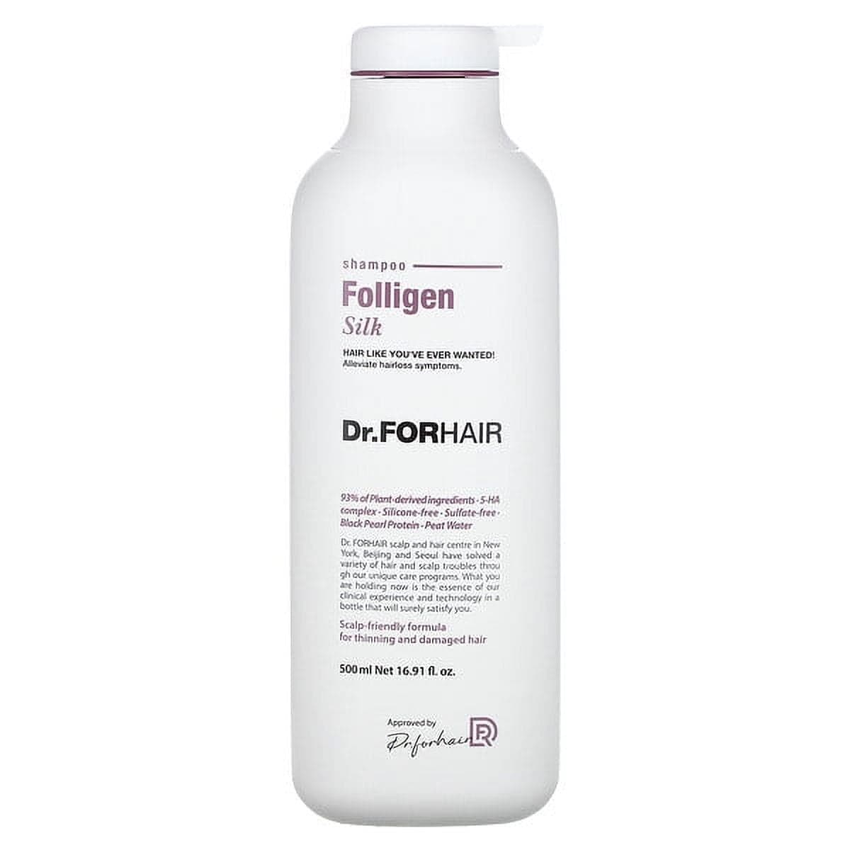 Folligen Silk Shampoo 500ml - Thumbnail 2