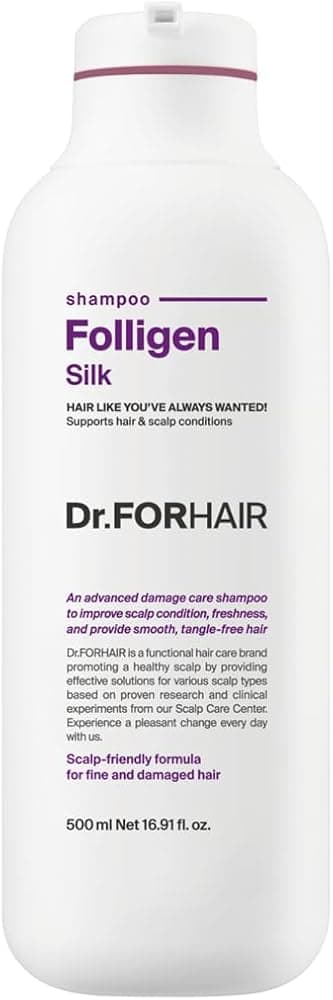 Folligen Silk Shampoo 500ml - Thumbnail 4