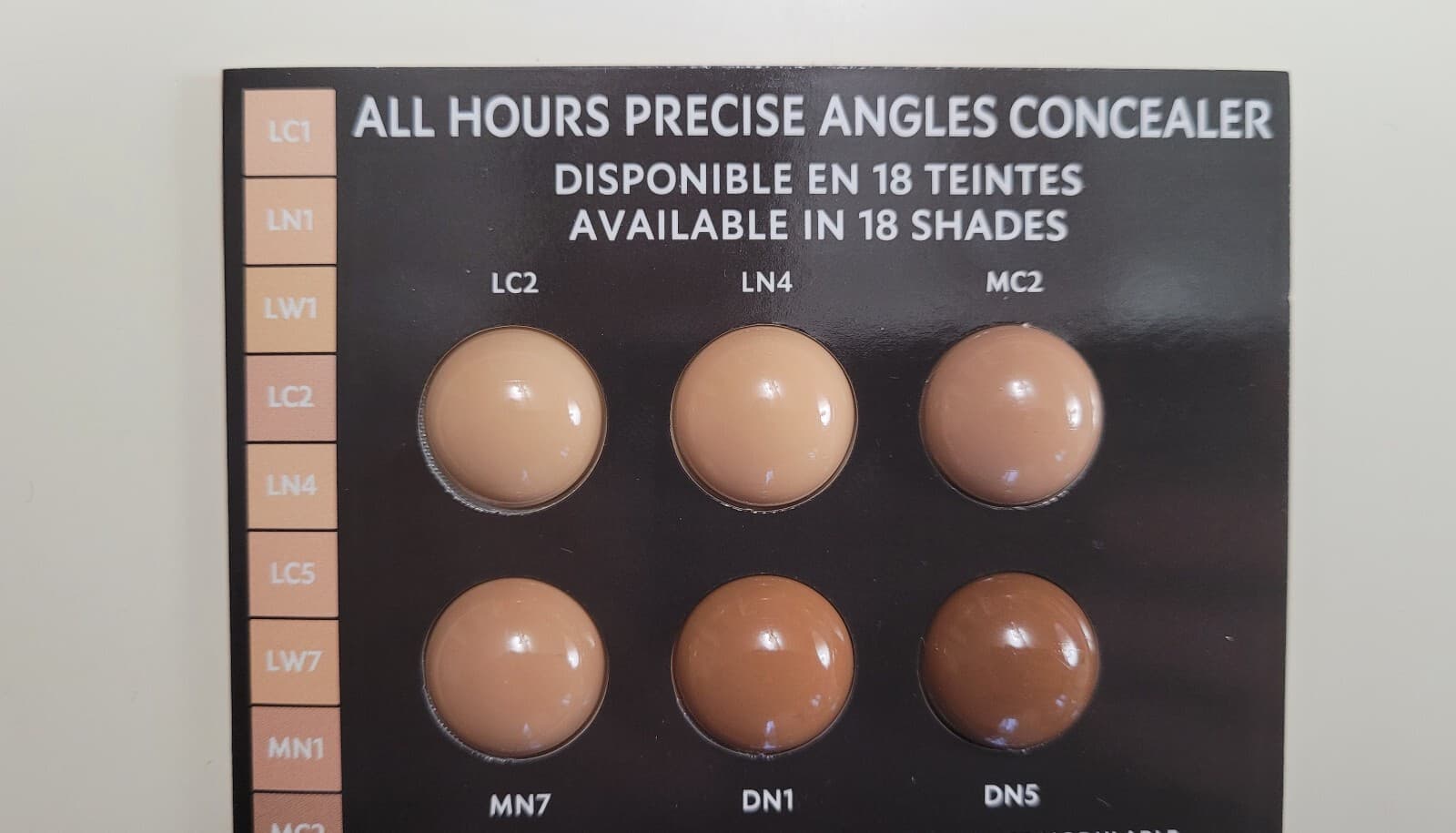 Yves Saint Laurent All Hours Precise Angles Concealer 6 Samples Card - Thumbnail 3