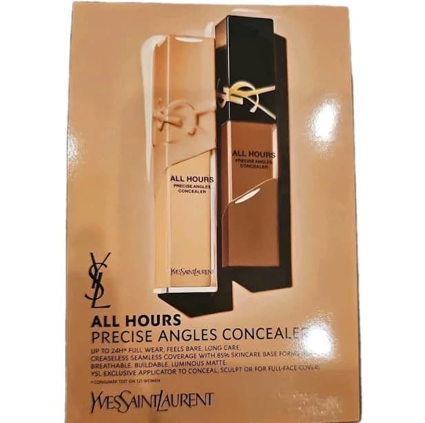 Yves Saint Laurent All Hours Precise Angles Concealer 6 Samples Card - Thumbnail 7