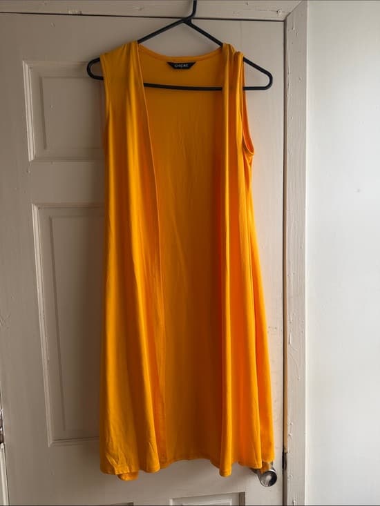 Express Yellow Sleeveless Camisole Top - Thumbnail 3