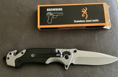 BROWNING FA18-1 LINERLOCK POCKET KNIFE NEW IN BOX Free Shipping - Thumbnail 2