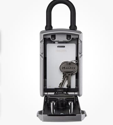 Master Lock 5440D Lock Box, Bluetooth Portable Key Safe, 3-1/4 in. Wide - Thumbnail 2