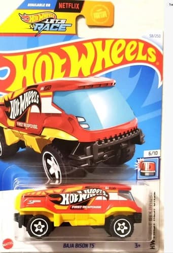 Hot Wheels 2024 HW First Response 6/10 Baja Bison T5 58/250 BBHTD29 New