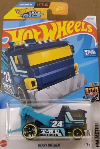 Hot Wheels Heavy Hitcher Dark Blue #135 135/250 - 2024 HW Metro New