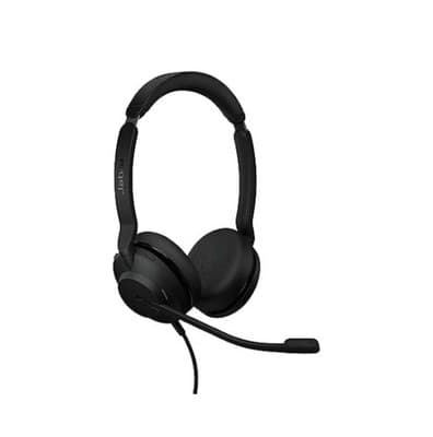 Jabra Evolve2 30 SE Wired Stereo Headset USB-C Noise Cancelling Black