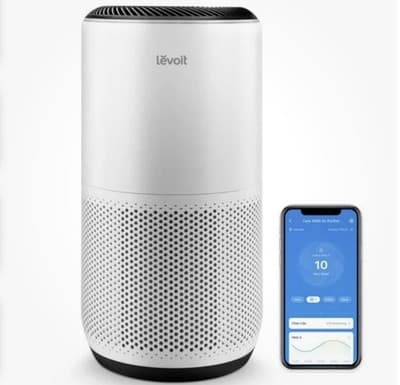 LEVOIT Air Purifiers for Home Large Room Up to 1980 Ft² in 1 Hr Core 400S-P