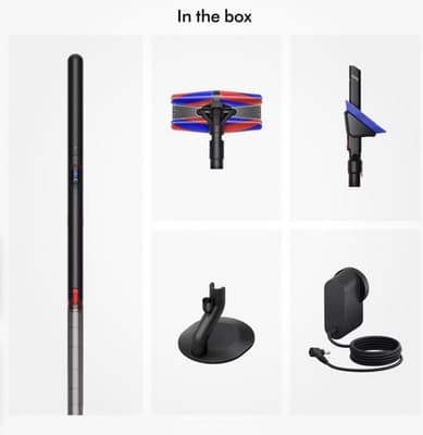 Dyson PencilVac Fluffycones Cordless Vacuum Japan Black Ships Fast Ships Free - Thumbnail 4