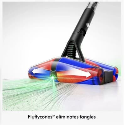 Dyson PencilVac Fluffycones Cordless Vacuum Japan Black Ships Fast Ships Free - Thumbnail 2