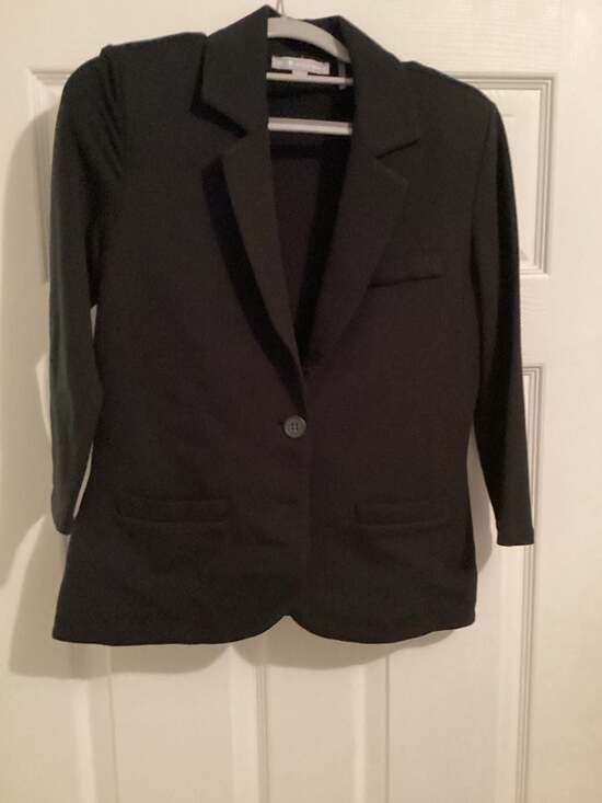 Dtim Repeat Black Blazer Jacket Size 38/S - Thumbnail 4