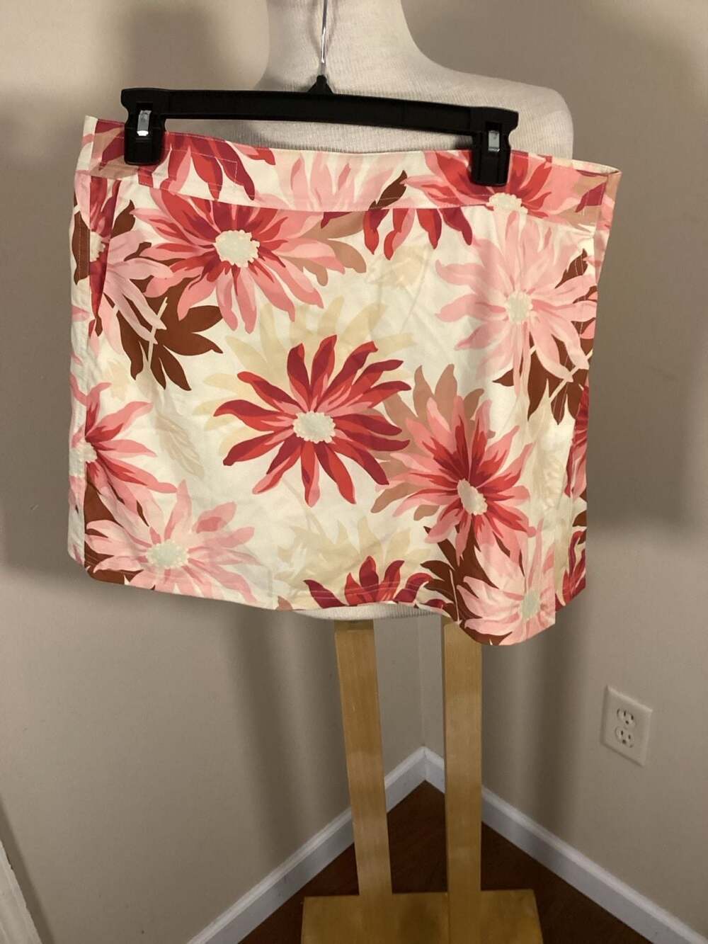 RipSkirt Hawaii Retro Bloom Floral RipSkirt Length 3 Wrap Skirt Large - Thumbnail 2