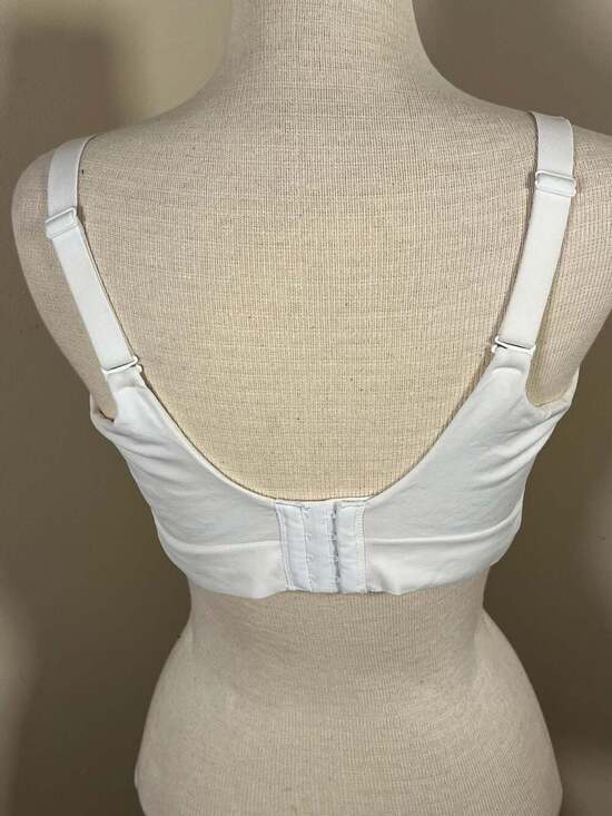 Truekind Daily Comfort Wireless Shaper Bra White Size XL - Thumbnail 3