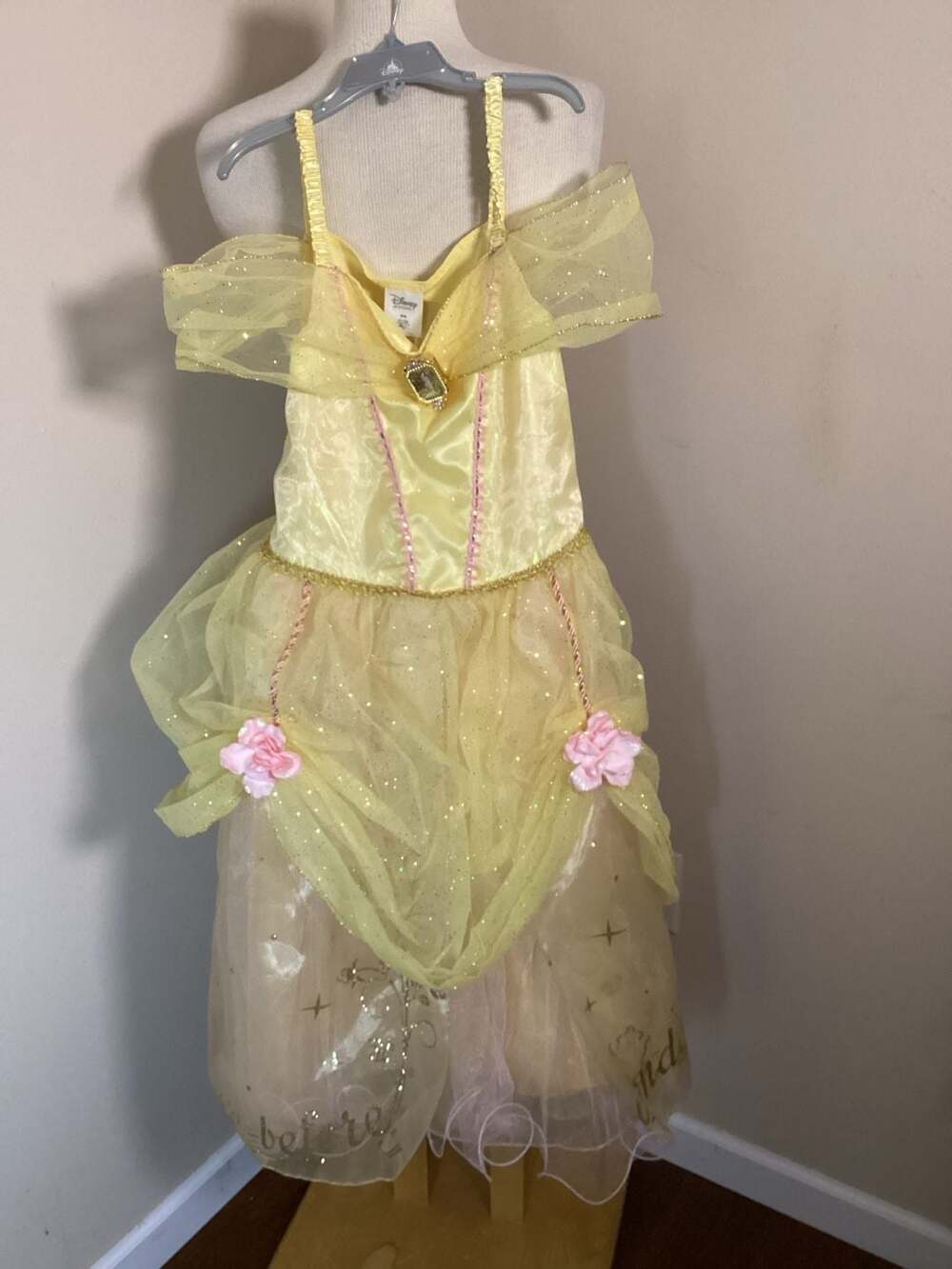 Disney Store Belle Costume Dress Size 9/10 - Thumbnail 6