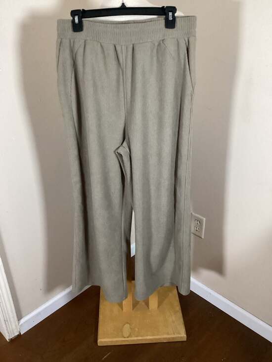 Halara High Waisted Wide Leg Corduroy Pants - Thumbnail 4