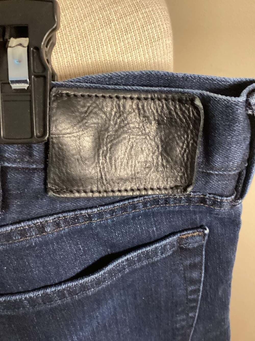 Polo Ralph Lauren Men's Dark Wash Straight Leg Denim Jeans - Thumbnail 3