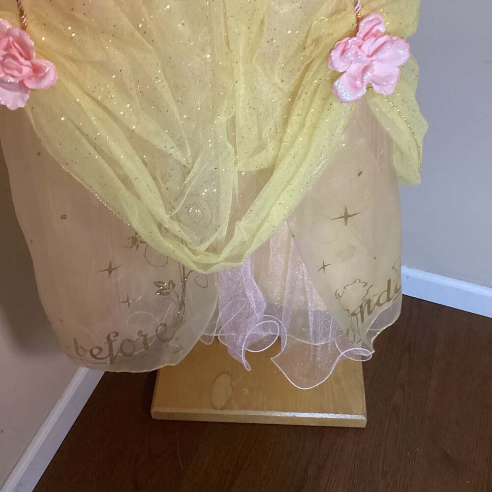 Disney Store Belle Costume Dress Size 9/10 - Thumbnail 5