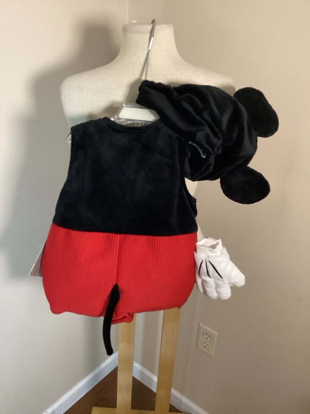Disney Store Mickey Mouse Infant Costume Size 6-12 Months - Thumbnail 3