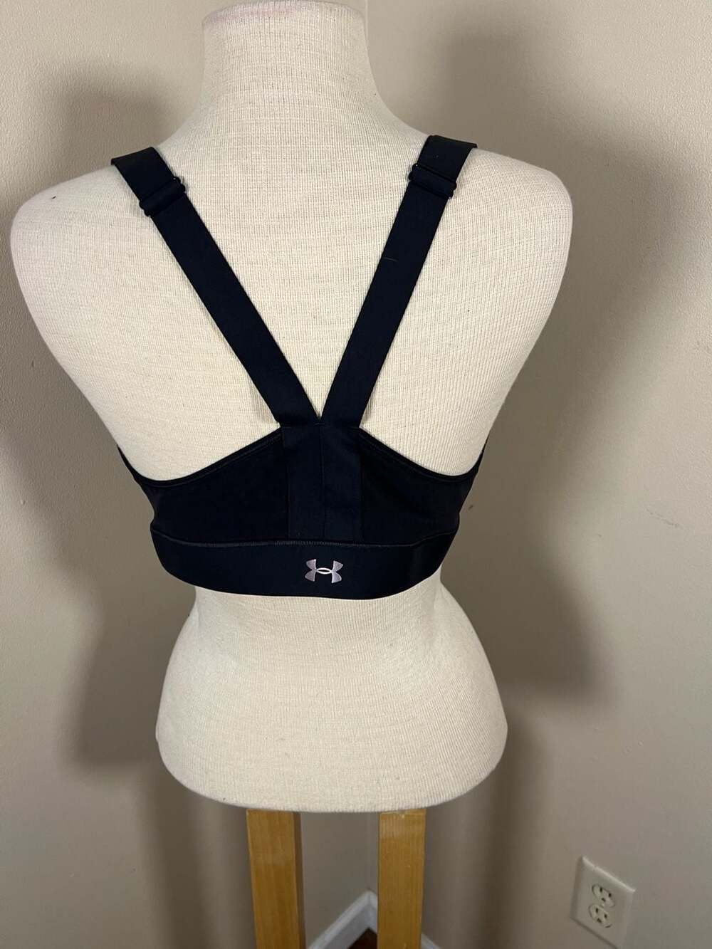 Under Armour Breathelux High Support Sports Bra Black XL - Thumbnail 2