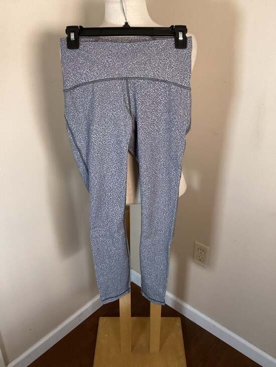 Lululemon Athletica Printed Mesh Panel Leggings Size 6 - Thumbnail 5