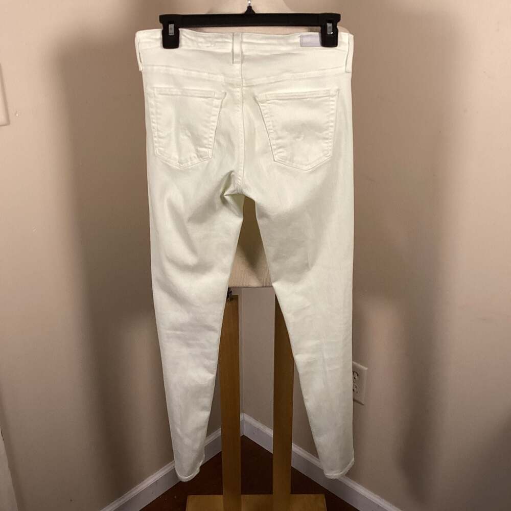 AG Adriano Goldschmied The Legging Ankle Super Skinny Jeans in White - Thumbnail 3
