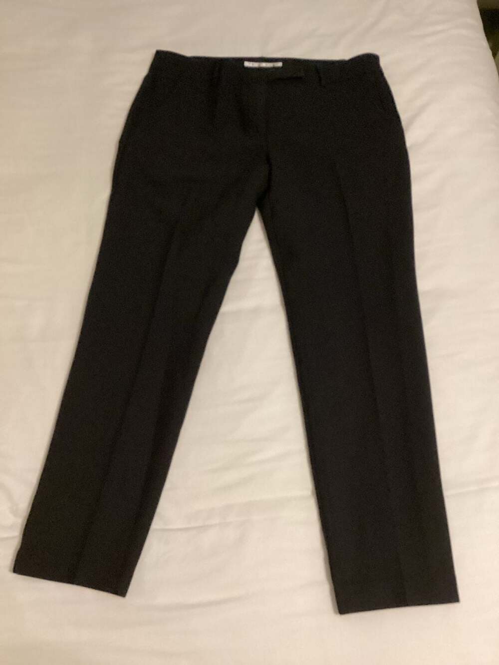 Trina Turk Black Slim-Leg Ankle Dress Pants Size 10 - Thumbnail 3