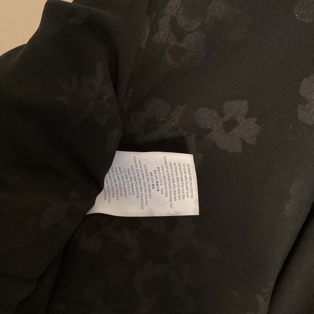 MICHAEL Michael Kors Black and Ivy Floral Long Sleeve Shirt Dress - Thumbnail 2