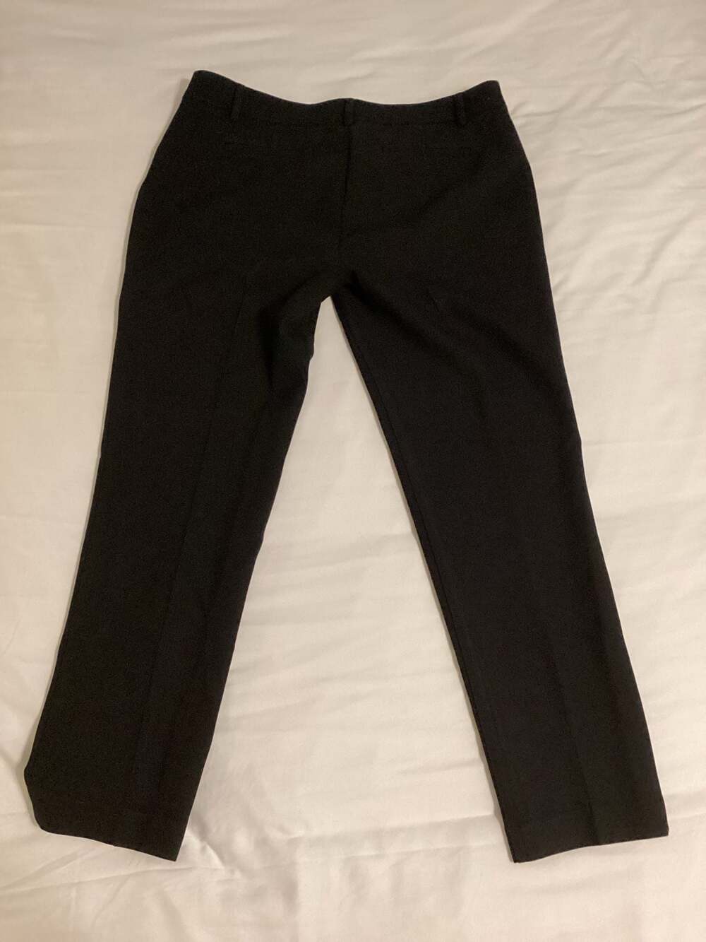 Trina Turk Black Slim-Leg Ankle Dress Pants Size 10 - Thumbnail 2