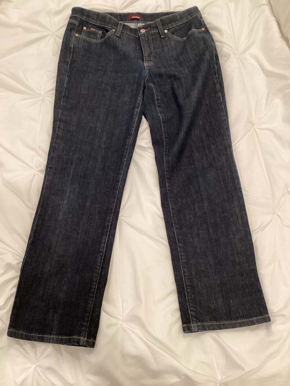 Cambio Norah Slim Dark Wash Stretch Denim Jeans - Thumbnail 3