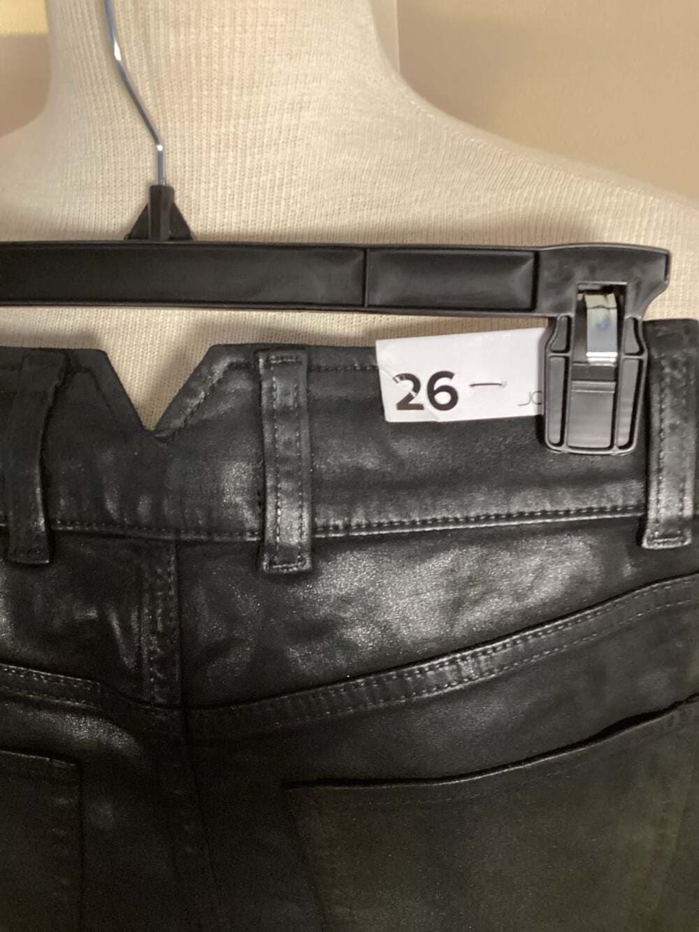 Joe's Jeans The Georgia High Rise Coated Sailor Button Bootcut Jeans Size 26 - Thumbnail 2