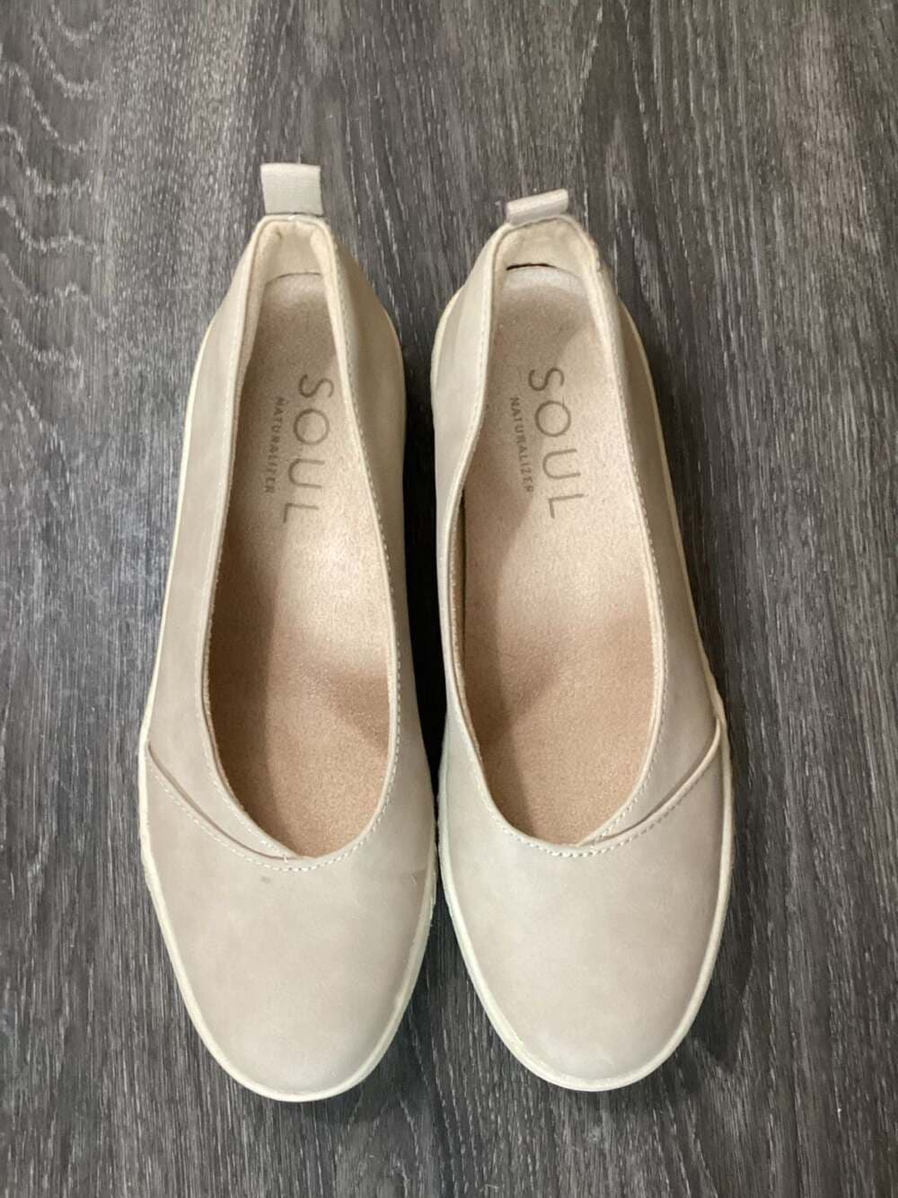Soul Naturalizer Beige Slip-On Flats Size 7 - Thumbnail 6