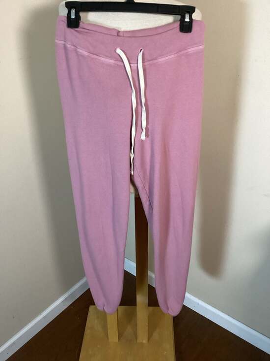 Sundry by Anthropologie Pink Drawstring Jogger Sweatpants Size 1 - Thumbnail 4