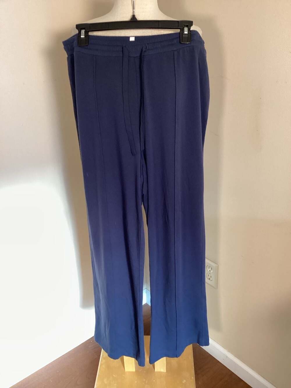 Haven Well Within Pintuck Fleece Wide Leg Drawstring Lounge Pants - Thumbnail 3