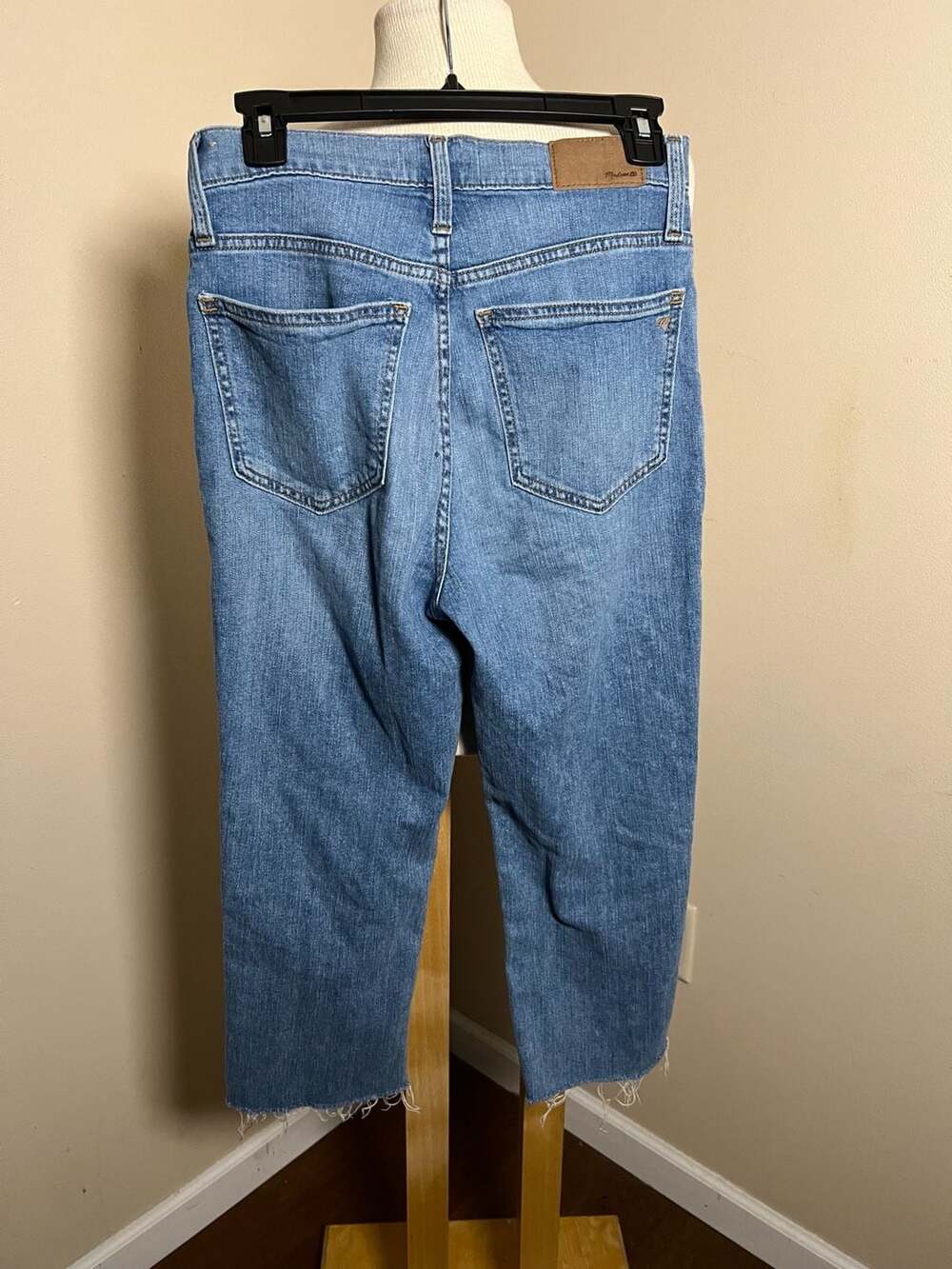 Madewell The Perfect Vintage Jean Distressed Raw Hem Size 25 - Thumbnail 2