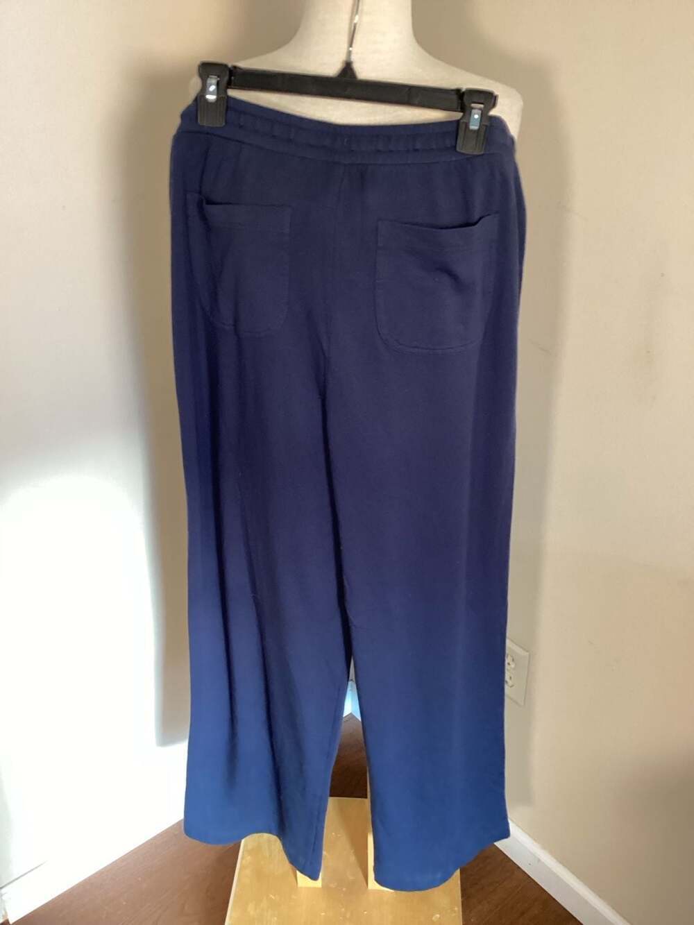Haven Well Within Pintuck Fleece Wide Leg Drawstring Lounge Pants - Thumbnail 2