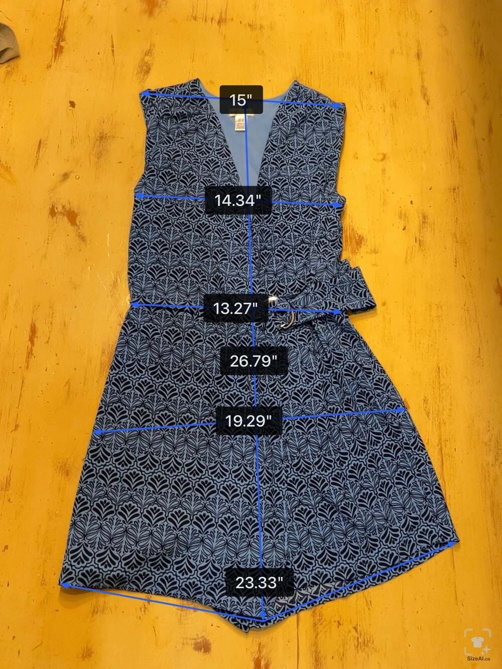 London Times Sleeveless Belted Romper Size 8 - Thumbnail 3