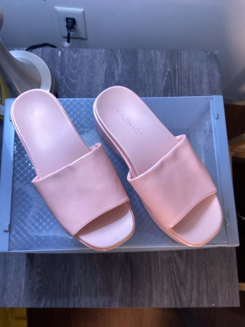 Vionic Trista Roze Platform Slide Sandal - Thumbnail 3