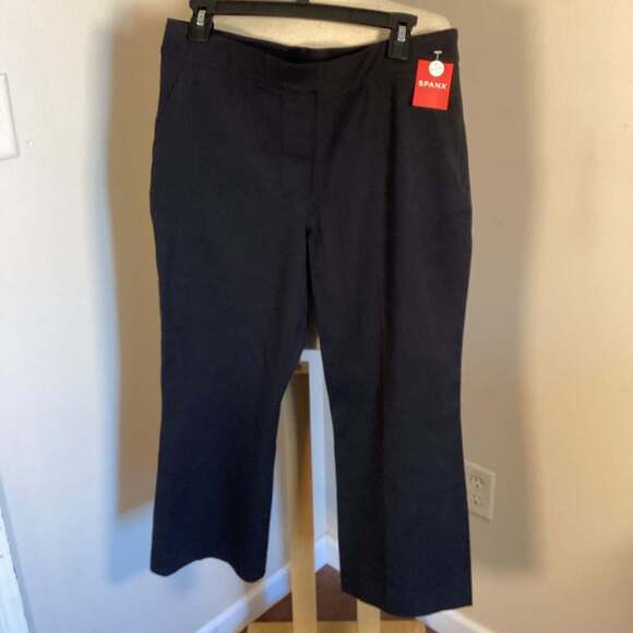 SPANX The Perfect Pant Slim Black Straight Leg Petite Large - Thumbnail 4