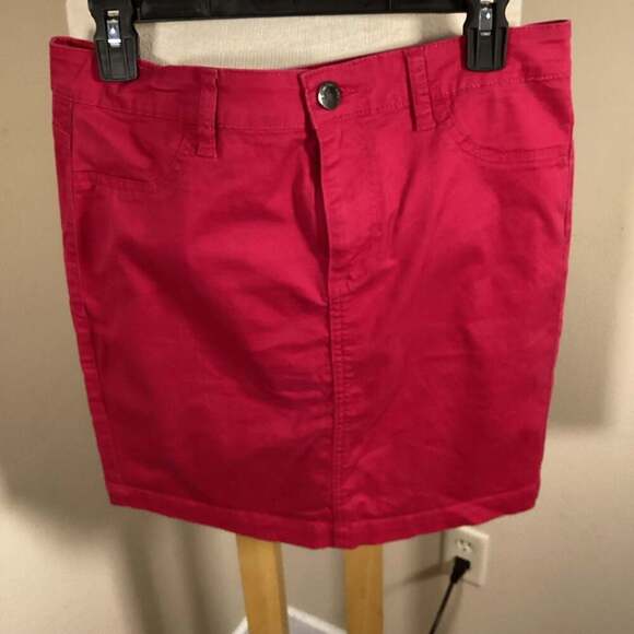 Calvin Klein Skirt Womens 8 Pink Pencil Skirt - Thumbnail 4