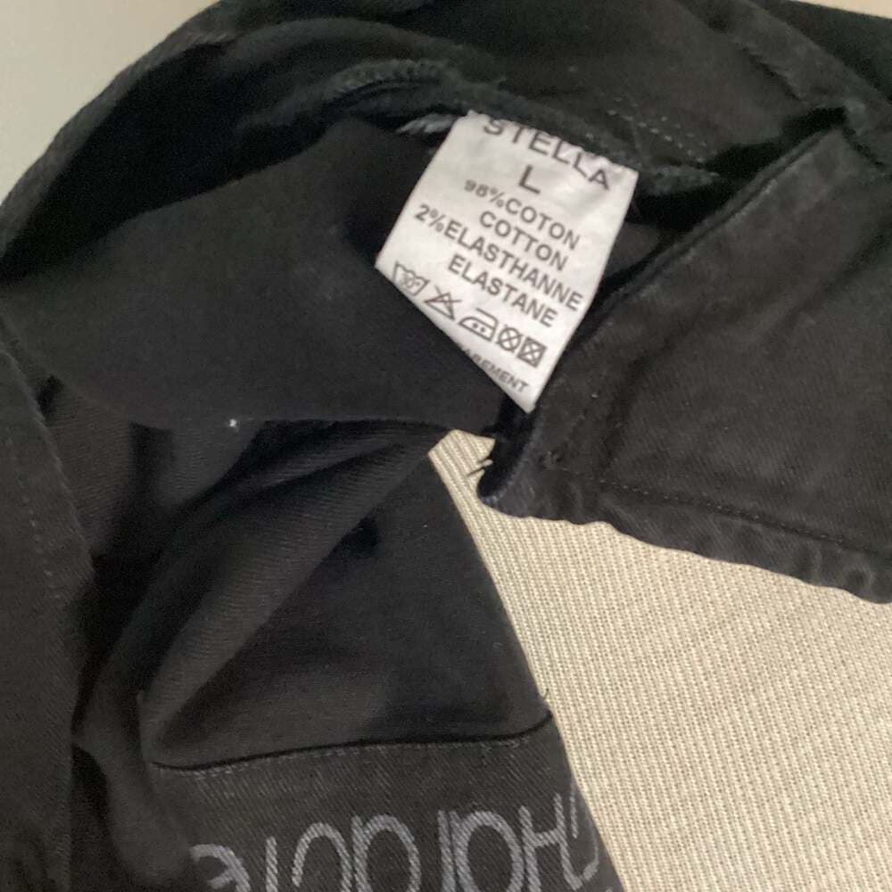 Different Character Stella Black Cotton Moto Jacket Size L - Thumbnail 2
