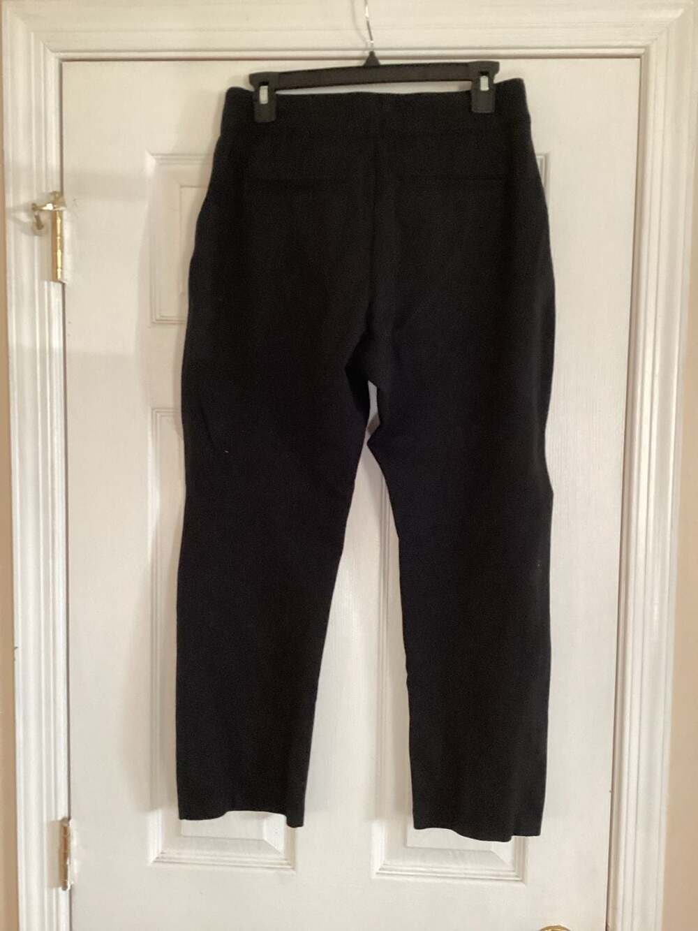 Alfred Dunner 2-Piece Ribbed Knit Cardigan Pants Set in Navy Blue - Thumbnail 4