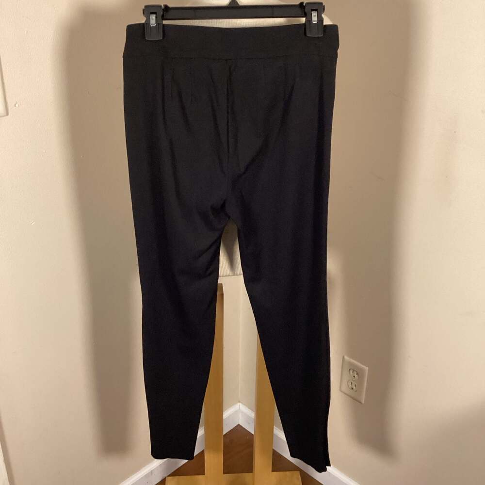 White House Black Market WHBM Comfort Stretch Slim Ankle Pants Black Size 2 - Thumbnail 2