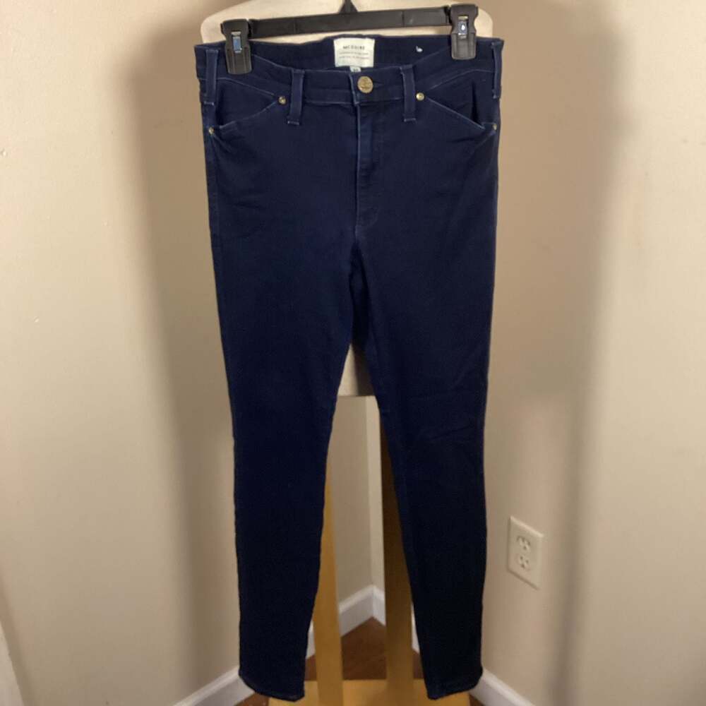 McGuire Denim Dark Wash Mid Rise Skinny Jeans Size 28 - Thumbnail 3