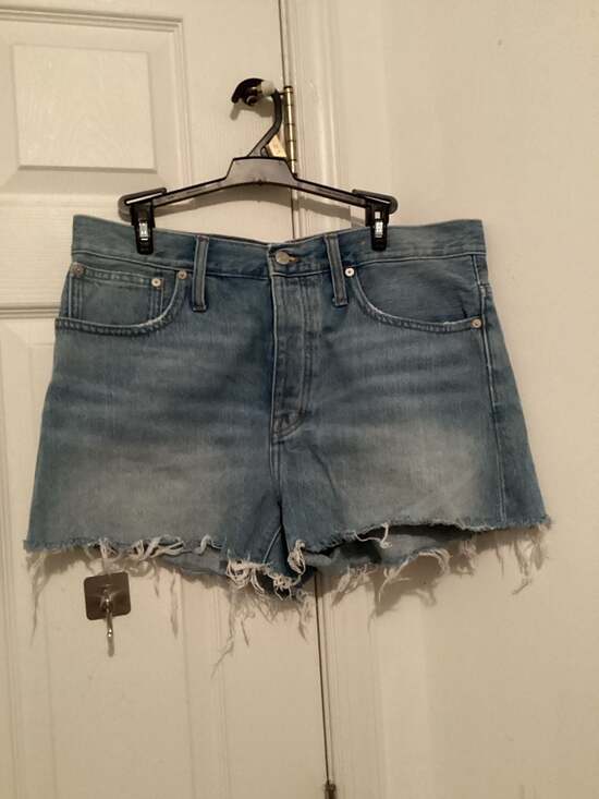Madewell Relaxed Denim Shorts Size 30 - Thumbnail 4